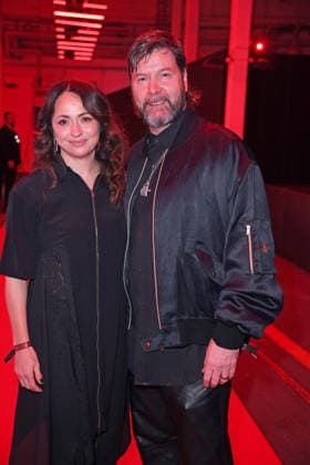 Rea Garvey with wife Josephine Garvey at the ARTIST CELEBRATION NIGHT of the Bundesverband Musikindustrie BVMI at STATION Berlin in Berlin on 21 01 2026