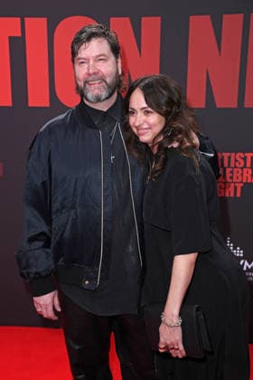 Rea Garvey with wife Josephine Garvey at the ARTIST CELEBRATION NIGHT of the Bundesverband Musikindustrie BVMI at STATION Berlin in Berlin on 21 01 2026