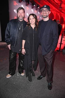 Rea Garvey with wife Josephine Garvey, Mark Forster at the ARTIST CELEBRATION NIGHT of the Bundesverband Musikindustrie BVMI at STATION Berlin in Berlin on 21 01 2026