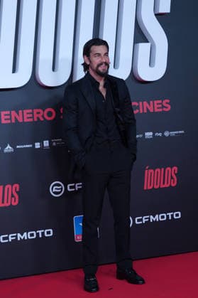 Mario Casas attends the Idolos premiere at Kinepolis Cinema . January 21, 2026 in Madrid, Spain. (202601211476)