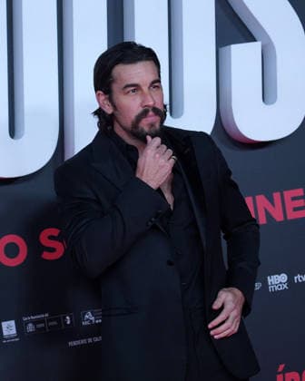 Mario Casas attends the Idolos premiere at Kinepolis Cinema . January 21, 2026 in Madrid, Spain. (202601211495)