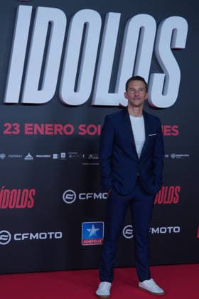 Mat Whitecross attends the Idolos premiere at Kinepolis Cinema . January 21, 2026 in Madrid, Spain. (20260121591)