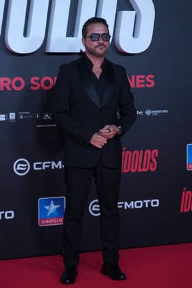 Enrique Arce attends the Idolos premiere at Kinepolis Cinema . January 21, 2026 in Madrid, Spain. (20260121611)