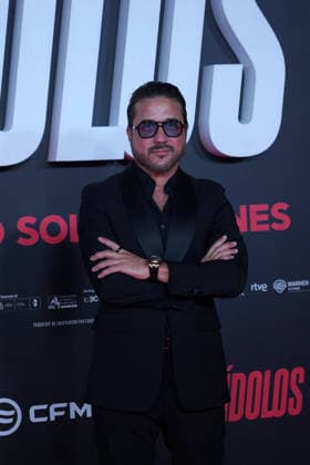 Enrique Arce attends the Idolos premiere at Kinepolis Cinema . January 21, 2026 in Madrid, Spain. (20260121615)