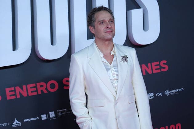 Claudio Santamaria attends the Idolos premiere at Kinepolis Cinema . January 21, 2026 in Madrid, Spain. (20260121652)