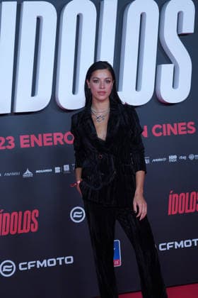 Desiree Popper attends the Idolos premiere at Kinepolis Cinema . January 21, 2026 in Madrid, Spain. (202601211110)