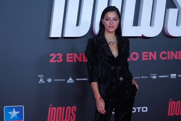 Desiree Popper attends the Idolos premiere at Kinepolis Cinema . January 21, 2026 in Madrid, Spain. (202601211127)