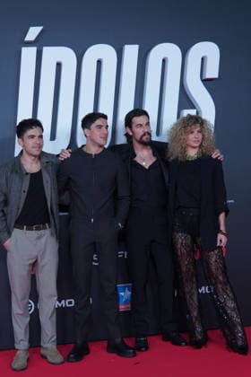 Casas brothers attend the Idolos premiere at Kinepolis Cinema . January 21, 2026 in Madrid, Spain. (202601211690)