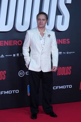 Claudio Santamaria attends the Idolos premiere at Kinepolis Cinema . January 21, 2026 in Madrid, Spain. (20260121656)