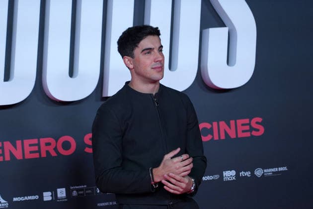 Oscar Casas attends the Idolos premiere at Kinepolis Cinema . January 21, 2026 in Madrid, Spain. (20260121754)