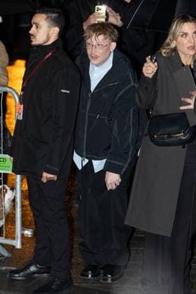 AMI Paris Menswear Arrivals Eddy de Pretto arrived at the AMI Paris Menswear Fall Winter 2026-2027 show as part of Paris Fashion Week on January 21, 2026 in Paris, France. Photo by Nasser Berzane ABACAPRESS.COM Paris France  Copyright: xBerzanexNasser ABACAx