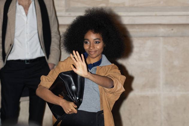 AMI Paris Menswear Arrivals Joyce Cisse arrived at the AMI Paris Menswear Fall Winter 2026-2027 show as part of Paris Fashion Week on January 21, 2026 in Paris, France. Photo by Nasser Berzane ABACAPRESS.COM Paris France  Copyright: xBerzanexNasser ABACAx