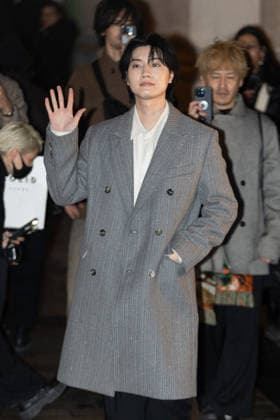AMI Paris Menswear Arrivals Dori Sakurada arrived at the AMI Paris Menswear Fall Winter 2026-2027 show as part of Paris Fashion Week on January 21, 2026 in Paris, France. Photo by Nasser Berzane ABACAPRESS.COM Paris France  Copyright: xBerzanexNasser ABACAx