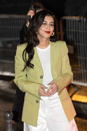 AMI Paris Menswear Arrivals Leila Bekhti arrived at the AMI Paris Menswear Fall Winter 2026-2027 show as part of Paris Fashion Week on January 21, 2026 in Paris, France. Photo by Nasser Berzane ABACAPRESS.COM Paris France  Copyright: xBerzanexNasser ABACAx