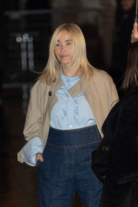 AMI Paris Menswear Arrivals Emmanuelle Beart arrived at the AMI Paris Menswear Fall Winter 2026-2027 show as part of Paris Fashion Week on January 21, 2026 in Paris, France. Photo by Nasser Berzane ABACAPRESS.COM Paris France  Copyright: xBerzanexNasser ABACAx