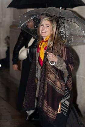 AMI Paris Menswear Arrivals Julie Gayet arrived at the AMI Paris Menswear Fall Winter 2026-2027 show as part of Paris Fashion Week on January 21, 2026 in Paris, France. Photo by Nasser Berzane ABACAPRESS.COM Paris France  Copyright: xBerzanexNasser ABACAx