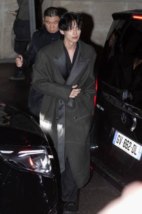 AMI Paris Menswear Arrivals Bright arrived at the AMI Paris Menswear Fall Winter 2026-2027 show as part of Paris Fashion Week on January 21, 2026 in Paris, France. Photo by Nasser Berzane ABACAPRESS.COM Paris France  Copyright: xBerzanexNasser ABACAx