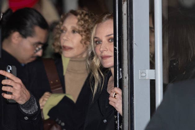 AMI Paris Menswear Arrivals Diane Kruger arrived at the AMI Paris Menswear Fall Winter 2026-2027 show as part of Paris Fashion Week on January 21, 2026 in Paris, France. Photo by Nasser Berzane ABACAPRESS.COM Paris France  Copyright: xBerzanexNasser ABACAx