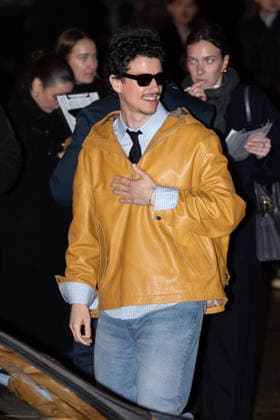 AMI Paris Menswear Arrivals Adam DiMarco arrived at the AMI Paris Menswear Fall Winter 2026-2027 show as part of Paris Fashion Week on January 21, 2026 in Paris, France. Photo by Nasser Berzane ABACAPRESS.COM Paris France  Copyright: xBerzanexNasser ABACAx