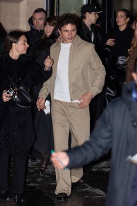 AMI Paris Menswear Arrivals Antoine Simony arrived at the AMI Paris Menswear Fall Winter 2026-2027 show as part of Paris Fashion Week on January 21, 2026 in Paris, France. Photo by Nasser Berzane ABACAPRESS.COM Paris France  Copyright: xBerzanexNasser ABACAx