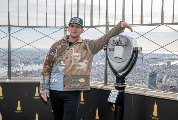 January 21, 2026, New York, Ny, United States: Illenium, musician and DJ visits the Empire State Building. Held at Empire State Building in New York. Zuma Press January 21, 2026. New York United States - ZUMAp281 20260121_zea_p281_012 Copyright: xPhotoxImagexPressx