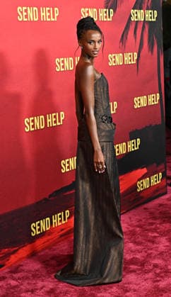 ˜Send Help™ World Premire Edyll Ismail arriving at 20th Century Studios™ Send Help world premiere held at the TCL Chinese Theatre on January 21, 2026 in Hollywood CA. Hollywood TCL Chinese Theatre California USA Copyright: xStarbuck xAFF-USA.COMx