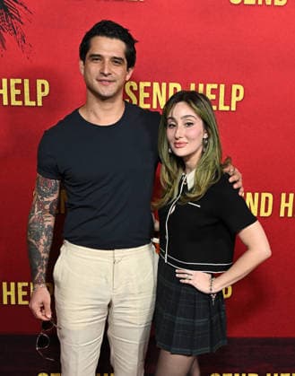 ˜Send Help™ World Premire Tyler Posey and Phem arriving at 20th Century Studios™ Send Help world premiere held at the TCL Chinese Theatre on January 21, 2026 in Hollywood CA. Hollywood TCL Chinese Theatre California USA Copyright: xStarbuck xAFF-USA.COMx