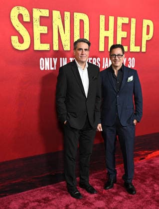 ˜Send Help™ World Premire Mark Swift and Damian Shannon arriving at 20th Century Studios™ Send Help world premiere held at the TCL Chinese Theatre on January 21, 2026 in Hollywood CA. Hollywood TCL Chinese Theatre California USA Copyright: xStarbuck xAFF-USA.COMx