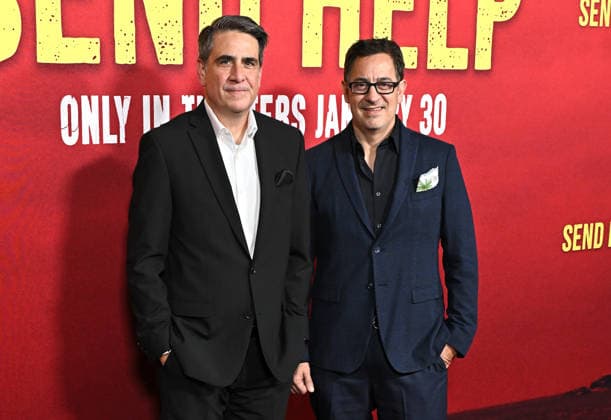 ˜Send Help™ World Premire Mark Swift and Damian Shannon arriving at 20th Century Studios™ Send Help world premiere held at the TCL Chinese Theatre on January 21, 2026 in Hollywood CA. Hollywood TCL Chinese Theatre California USA Copyright: xStarbuck xAFF-USA.COMx