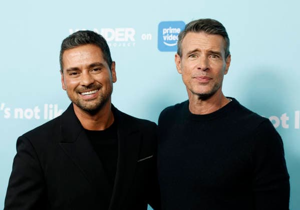 Scott Foley and J.R. Ramirez arrive on the red carpet for the premiere of It s Not Like That, produced by Wonder Project for Prime Video at Metrograph on Wednesday, January 21, 2026 in New York City.  NYP20260121102 JOHNxANGELILLO