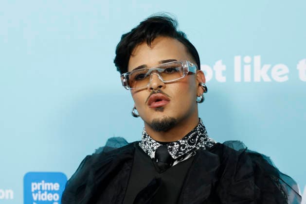 Louie Bee arrives on the red carpet for the premiere of It s Not Like That, produced by Wonder Project for Prime Video at Metrograph on Wednesday, January 21, 2026 in New York City.  NYP20260121138 JOHNxANGELILLO