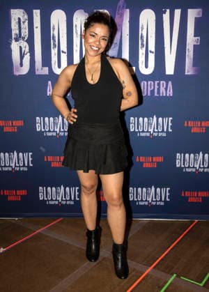 January 21, 2026, New York, Ny, United States: Brooke Simpson attends BloodLove A Vampire Pop Opera Off-Broadway First Look Performance and Press Day. Held at New 42 Studios in New York. Zuma Press January 21, 2026. New York United States - ZUMAp281 20260121_zea_p281_023 Copyright: xPhotoxImagexPressx
