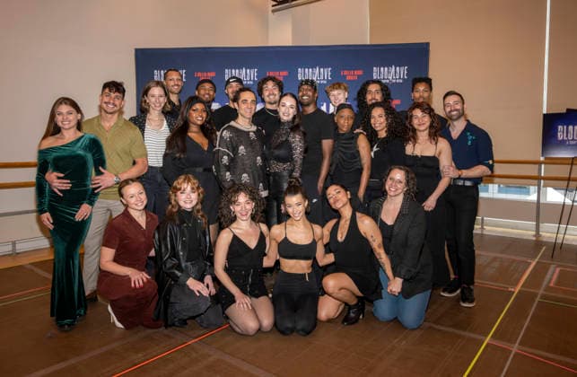 January 21, 2026, New York, Ny, United States: BloodLove Cast attend BloodLove A Vampire Pop Opera Off-Broadway First Look Performance and Press Day. Held at New 42 Studios in New York. Zuma Press January 21, 2026. New York United States - ZUMAp281 20260121_zea_p281_026 Copyright: xPhotoxImagexPressx