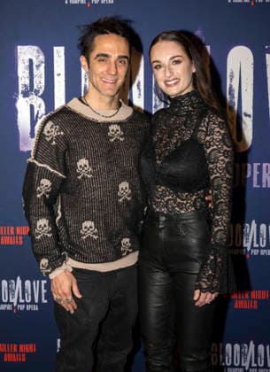 January 21, 2026, New York, Ny, United States: Dru DeCaro and Carey Renee Sharpe attend BloodLove A Vampire Pop Opera Off-Broadway First Look Performance and Press Day. Held at New 42 Studios in New York. Zuma Press January 21, 2026. New York United States - ZUMAp281 20260121_zea_p281_033 Copyright: xPhotoxImagexPressx