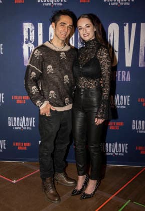 January 21, 2026, New York, Ny, United States: Dru DeCaro and Carey Renee Sharpe attend BloodLove A Vampire Pop Opera Off-Broadway First Look Performance and Press Day. Held at New 42 Studios in New York. Zuma Press January 21, 2026. New York United States - ZUMAp281 20260121_zea_p281_036 Copyright: xPhotoxImagexPressx
