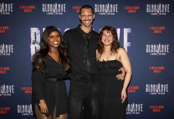 January 21, 2026, New York, Ny, United States: NYA, Malik Bilbrew and Erika Zade attend BloodLove A Vampire Pop Opera Off-Broadway First Look Performance and Press Day. Held at New 42 Studios in New York. Zuma Press January 21, 2026. New York United States - ZUMAp281 20260121_zea_p281_051 Copyright: xPhotoxImagexPressx