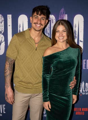 January 21, 2026, New York, Ny, United States: Jonathan Platero and Oksana Platero attends BloodLove A Vampire Pop Opera Off-Broadway First Look Performance and Press Day. Held at New 42 Studios in New York. Zuma Press January 21, 2026. New York United States - ZUMAp281 20260121_zea_p281_058 Copyright: xPhotoxImagexPressx