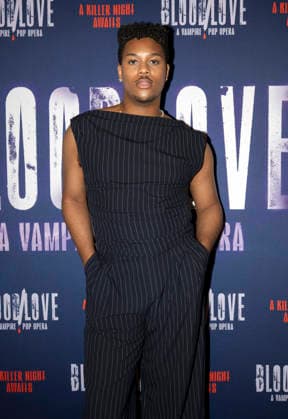 January 21, 2026, New York, Ny, United States: Zephaniah Divine Wages attends BloodLove A Vampire Pop Opera Off-Broadway First Look Performance and Press Day. Held at New 42 Studios in New York. Zuma Press January 21, 2026. New York United States - ZUMAp281 20260121_zea_p281_072 Copyright: xPhotoxImagexPressx