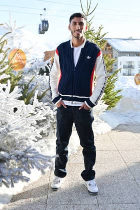 Alpe d Huez 29th Comedy Film Festival - Tombe Du Ciel Photocall Ilyes Djadel posing for the photocall of Tombe du ciel during the 29th Comedy Film Festival in L Alpe d’Huez, France, on January 21, 2026. Photo by Mireille Ampilhac ABACAPRESS.COM L Alpe du Huez France  Copyright: xAmpilhacxMireille ABACAx