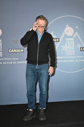 Alpe d Huez 29th Comedy Film Festival Franck Dubosc posing for a photocall during the 29th Comedy Film Festival in L Alpe d’Huez, France, on January 21, 2026. Photo by Mireille Ampilhac ABACAPRESS.COM L Alpe Du Huez France  Copyright: xAmpilhacxMireille ABACAx