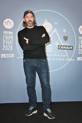 Alpe d Huez 29th Comedy Film Festival Fred Testot posing for a photocall during the 29th Comedy Film Festival in L Alpe d’Huez, France, on January 21, 2026. Photo by Mireille Ampilhac ABACAPRESS.COM L Alpe Du Huez France  Copyright: xAmpilhacxMireille ABACAx