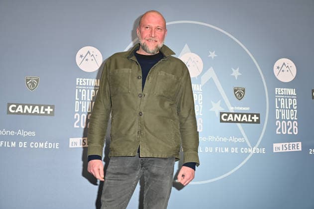 Alpe d Huez 29th Comedy Film Festival Francois Damiens posing for a photocall during the 29th Comedy Film Festival in L Alpe d’Huez, France, on January 21, 2026. Photo by Mireille Ampilhac ABACAPRESS.COM L Alpe Du Huez France  Copyright: xAmpilhacxMireille ABACAx