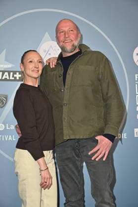 Alpe d Huez 29th Comedy Film Festival Audrey Lamy and Francois Damiens posing for a photocall during the 29th Comedy Film Festival in L Alpe d’Huez, France, on January 21, 2026. Photo by Mireille Ampilhac ABACAPRESS.COM L Alpe Du Huez France  Copyright: xAmpilhacxMireille ABACAx