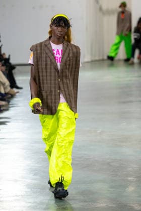 PFW - Walter Van Beirendonck Runway Model walks the runway during the Walter Van Beirendonck Menswear Fall Winter 2026-2027 show as part of Paris Fashion Week on January 21, 2026 in Paris, France. Photo by Jana Call me J ABACAPRESS.COM Paris Ile de France France  Copyright: xJanaxCallxmexJ ABACAx