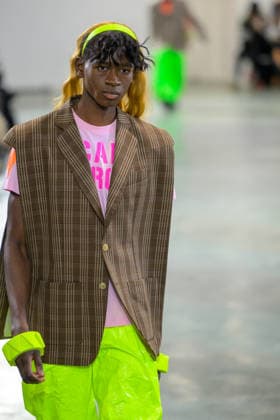 PFW - Walter Van Beirendonck Runway Model walks the runway during the Walter Van Beirendonck Menswear Fall Winter 2026-2027 show as part of Paris Fashion Week on January 21, 2026 in Paris, France. Photo by Jana Call me J ABACAPRESS.COM Paris Ile de France France  Copyright: xJanaxCallxmexJ ABACAx