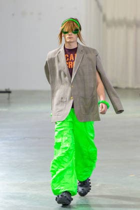 PFW - Walter Van Beirendonck Runway Model walks the runway during the Walter Van Beirendonck Menswear Fall Winter 2026-2027 show as part of Paris Fashion Week on January 21, 2026 in Paris, France. Photo by Jana Call me J ABACAPRESS.COM Paris Ile de France France  Copyright: xJanaxCallxmexJ ABACAx