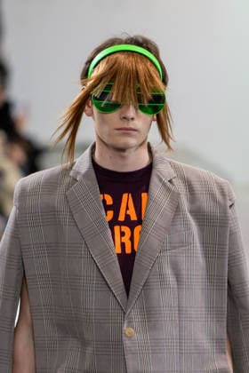 PFW - Walter Van Beirendonck Runway Model walks the runway during the Walter Van Beirendonck Menswear Fall Winter 2026-2027 show as part of Paris Fashion Week on January 21, 2026 in Paris, France. Photo by Jana Call me J ABACAPRESS.COM Paris Ile de France France  Copyright: xJanaxCallxmexJ ABACAx