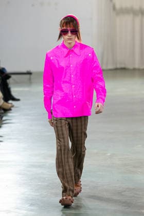 PFW - Walter Van Beirendonck Runway Model walks the runway during the Walter Van Beirendonck Menswear Fall Winter 2026-2027 show as part of Paris Fashion Week on January 21, 2026 in Paris, France. Photo by Jana Call me J ABACAPRESS.COM Paris Ile de France France  Copyright: xJanaxCallxmexJ ABACAx