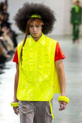 PFW - Walter Van Beirendonck Runway Model walks the runway during the Walter Van Beirendonck Menswear Fall Winter 2026-2027 show as part of Paris Fashion Week on January 21, 2026 in Paris, France. Photo by Jana Call me J ABACAPRESS.COM Paris Ile de France France  Copyright: xJanaxCallxmexJ ABACAx