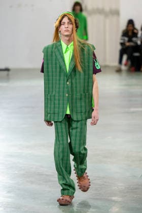 PFW - Walter Van Beirendonck Runway Model walks the runway during the Walter Van Beirendonck Menswear Fall Winter 2026-2027 show as part of Paris Fashion Week on January 21, 2026 in Paris, France. Photo by Jana Call me J ABACAPRESS.COM Paris Ile de France France  Copyright: xJanaxCallxmexJ ABACAx